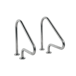 Handrails in stainless steel